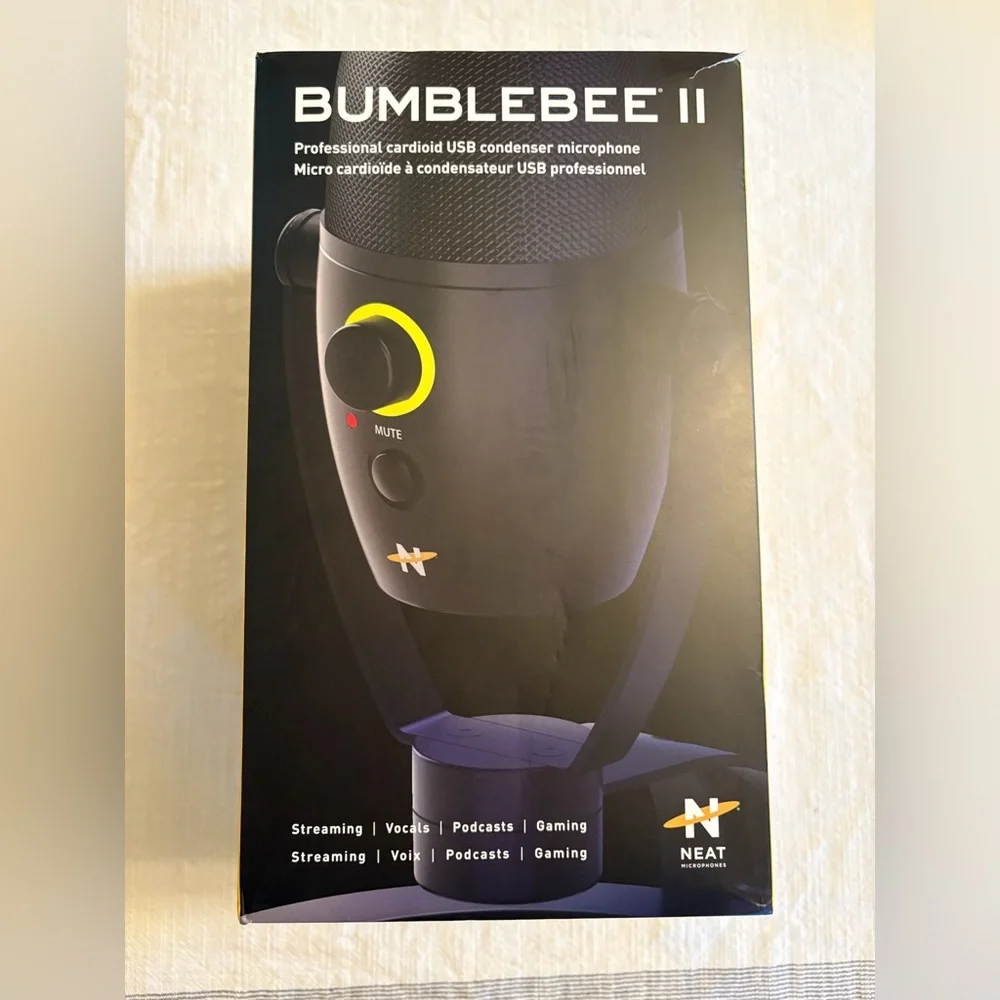Neat Bumblebee II Condenser USB Microphone